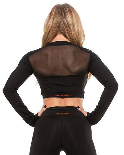 Long Sleeve Crop Top
