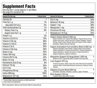 pureWOD GREENS Micronutrient Powder