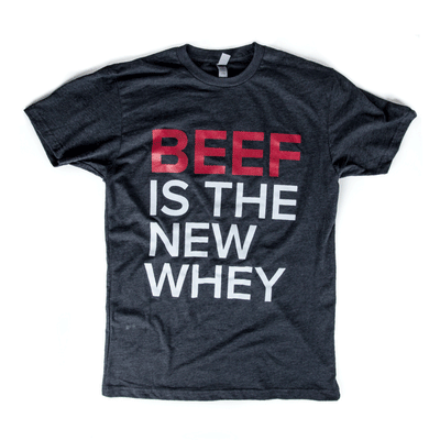 pureWOD BEEF IS THE NEW WHEY Tee