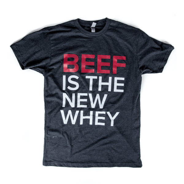 pureWOD BEEF IS THE NEW WHEY Tee