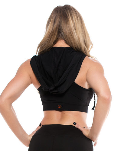 Hooded Sports Bra