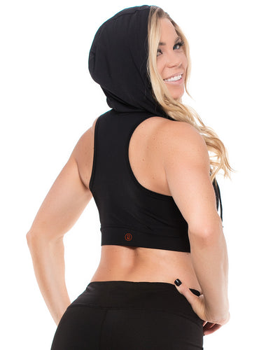 Hooded Sports Bra